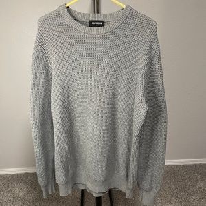 Express Mens woven sweater